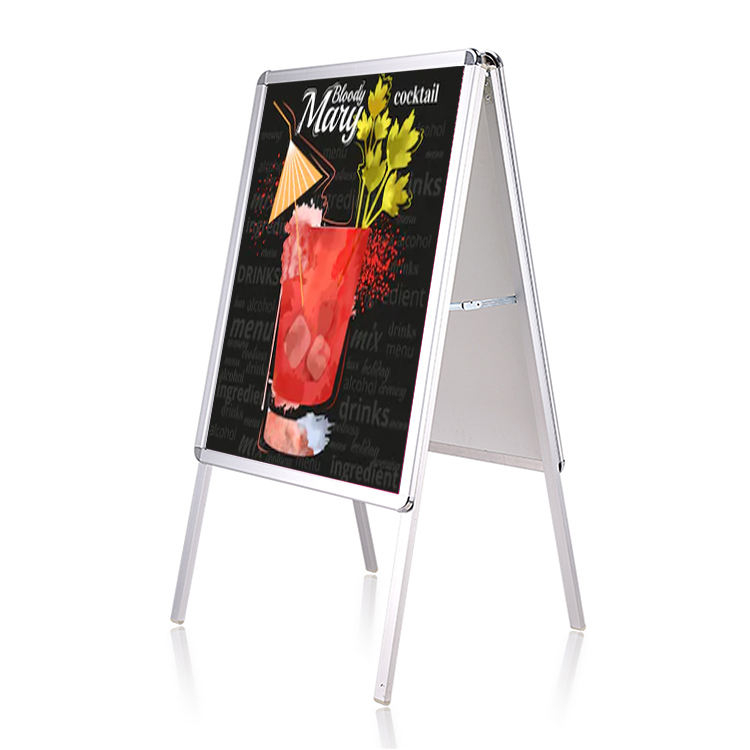 Outdoor high quality menu display stand a frame advertising boards