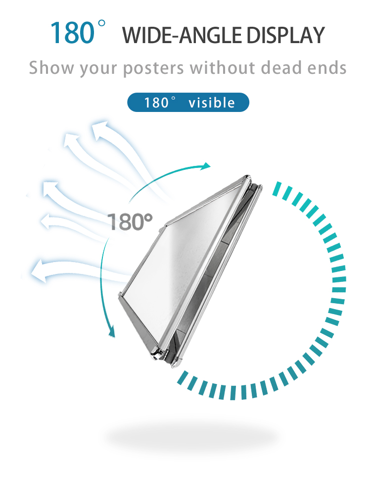 Outdoor high quality menu display stand a frame advertising boards