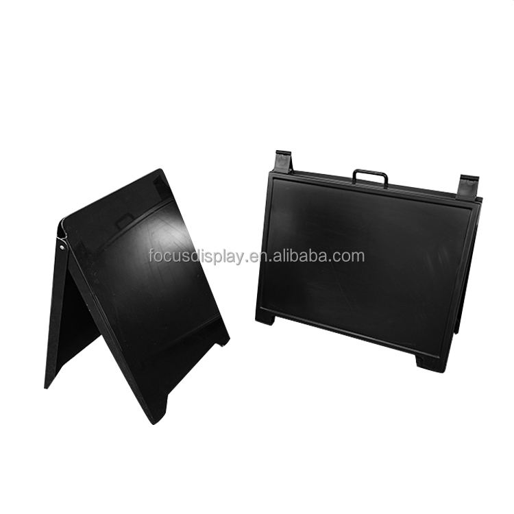 Custom Billboard Sidewalk Sign Frame Plastic A Frame Sidewalk Board Sign